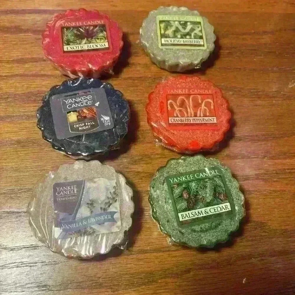 Yankee Candle Wax Melts Lot Of 6 - Picture 1 of 1